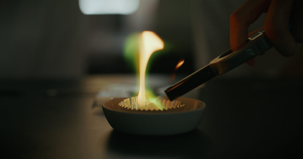 炎色反応　スチール